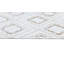 Tapis crème doux avec motif bohémien brun et beige et texture haute-basse - Tia 106.-1868592469