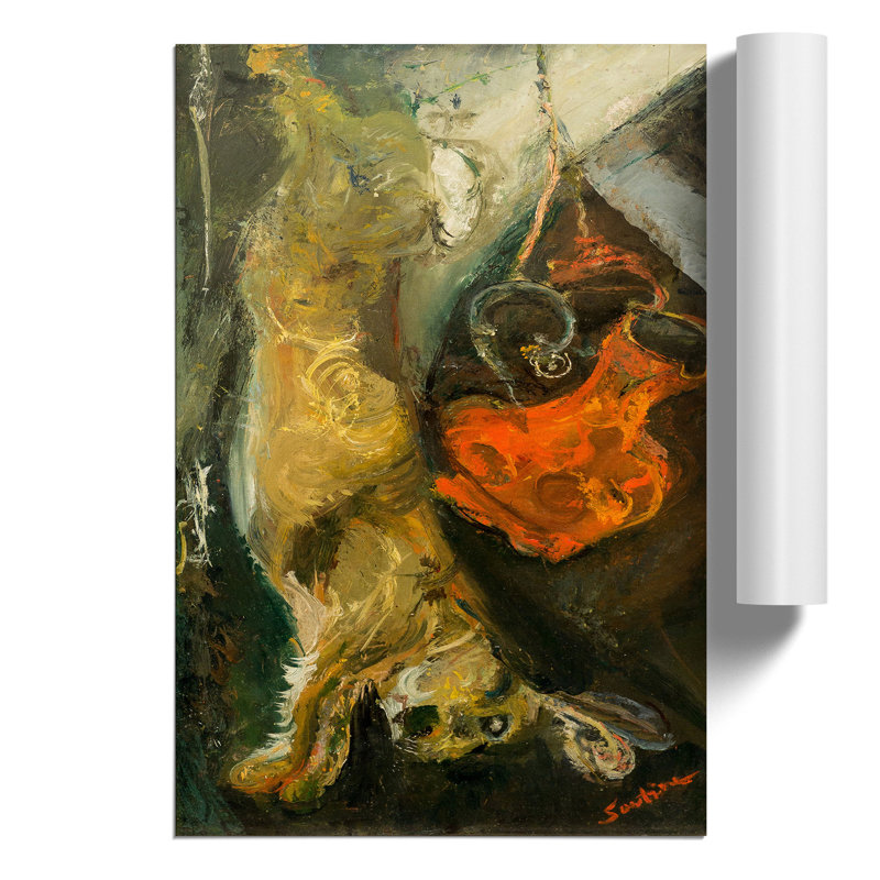Rabbit Carcass by Chaim Soutine - Frameless Print, 59cm H x 42cm W x 0.1cm D