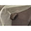 Auvent de remplacement pour abri de jardin d'extérieur 10 x 10 pi - Double niveau, protégé, imperméable, enveloppant, patio brun étagé, eau, entourant