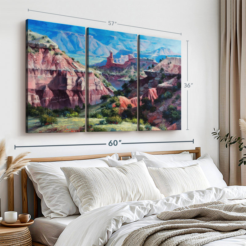 "Classic Palo Duro" sur toile, H 36 po x l 57 po