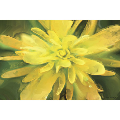 Painterly Flower VII - Wrapped Canvas Art Prints