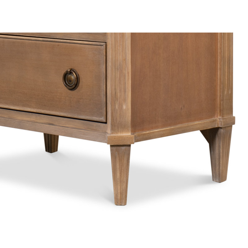 Poppin's Solid Wood Accent Chest