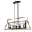 Mayva 5 - Light Wood+Black Kitchen Island Pendant