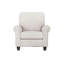 Chaise berçante Elvin, tissu beige