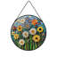 Panneaux de vitrail en mosaïque Wildflower-2090192777