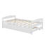 Lit plateforme simple avec lit gigogne-928331412