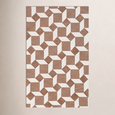 Natural Ivory Hand-Tufted Wool Rug
