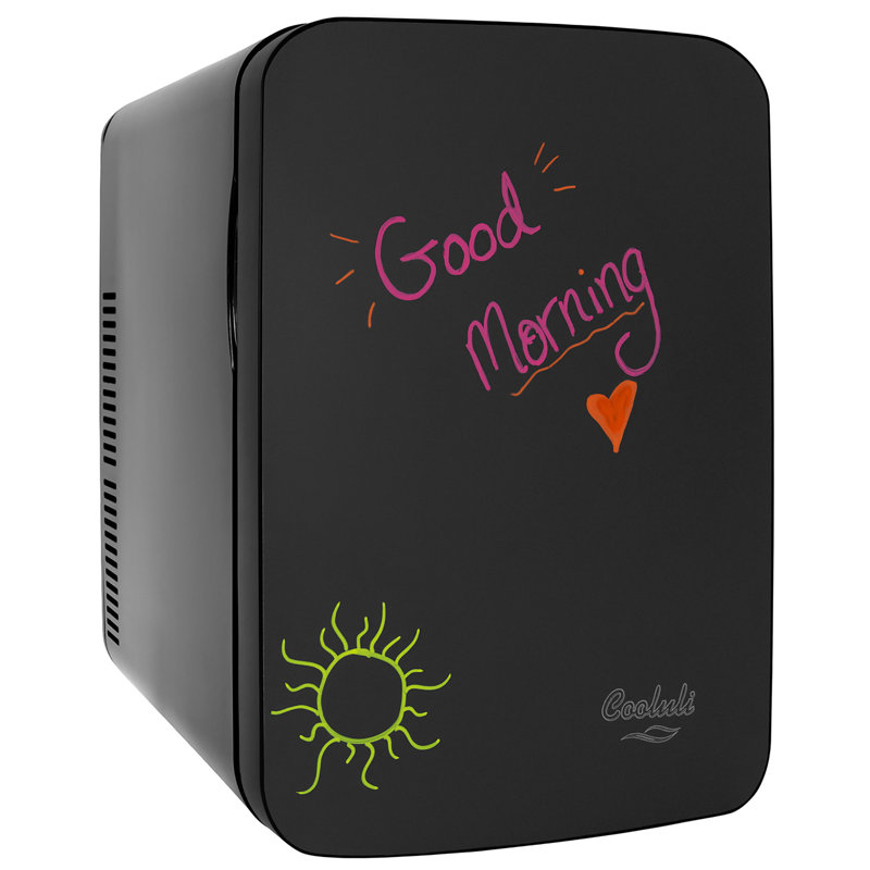 Compact Black Chalkboard Portable Mini Fridge
