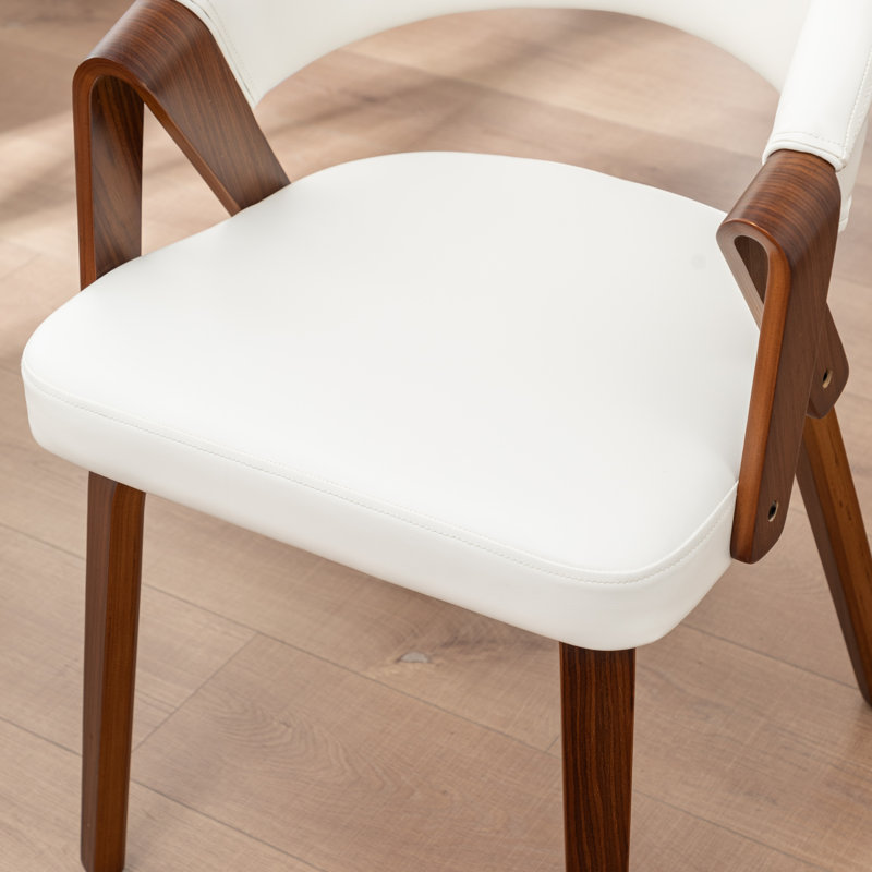 Chaise rembourrée Ayala, White