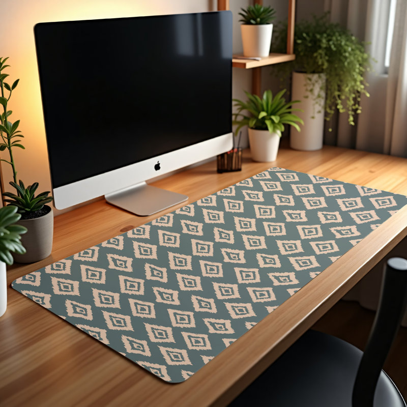Polyester Desk Pad, 31.5x15.5
