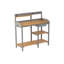 Table de rempotage d'extérieur en bois avec évier (table incluse seulement)