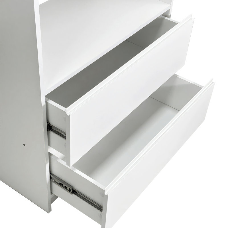 Prosper Freestanding Walk in Wood Closet System
