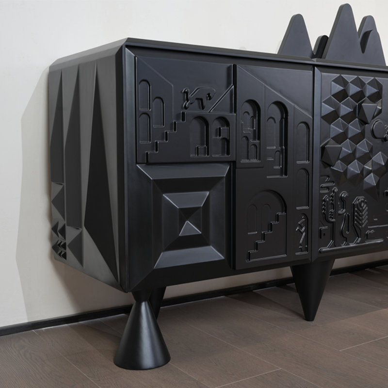 Meuble télé noir Creative
