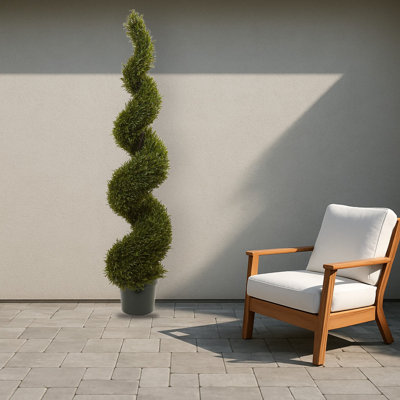 Rosemary Spiral Artificial Tree