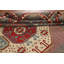 Tapis géométrique en laine teinture Kazak 8 x 10