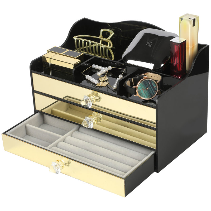 Decorative Cufflinks Ring Jewellery Box