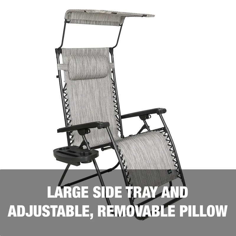 Chaise de patio Jorgea, gris