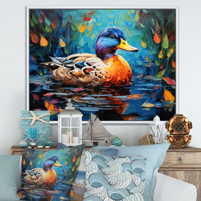 Fauve canard II, art mural