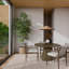 Panama 48" Dining Table Oat-690585260-690585261