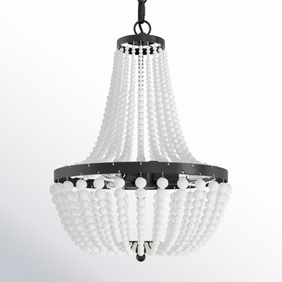 Conway Wrought Iron 3-Light Chandelier