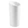 Reno 38" Tall White Ceramic Circular One-Piece Freestanding Pedestal Bathroom Sink with Overflow