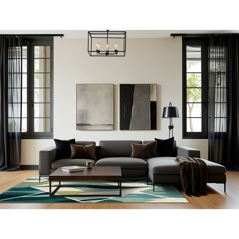 Tapis céleste Serenade, Rectangle 4pi x 6 pi