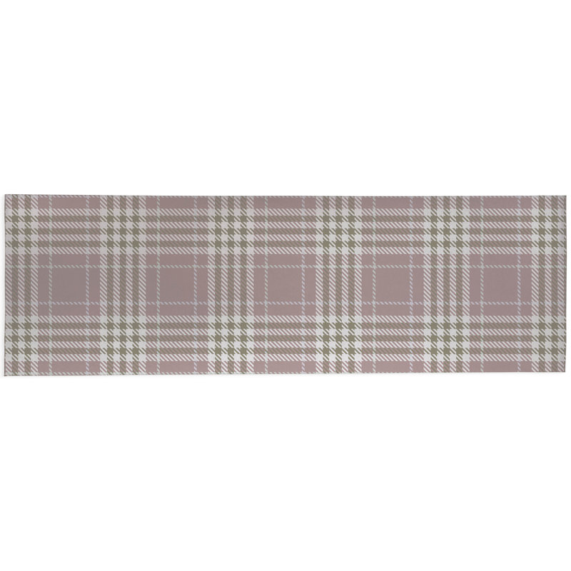 Christopher Plaid Non-Slip Outdoor Rug, Runner 2'6" x 8'