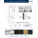 Nautis XL 56.25 in. to 57.25 in. W x 80" H Hinged Frameless Shower Door w/Ultra-Bright Frosted Glass