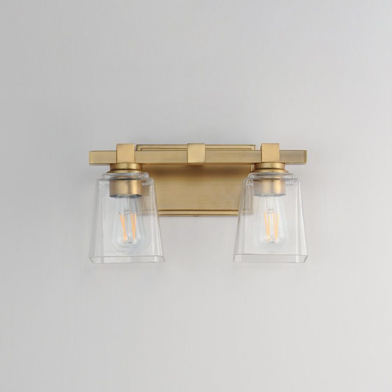 Cubos-Wall Sconce, Natural Aged Brass