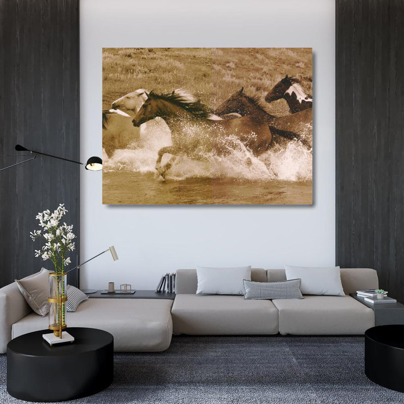 River Race, 36" H x 48" W