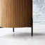 Ezma 47cm W Solid Wood Bedside Table