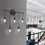 Suspenders® 5 - Light LED Armed Sconce