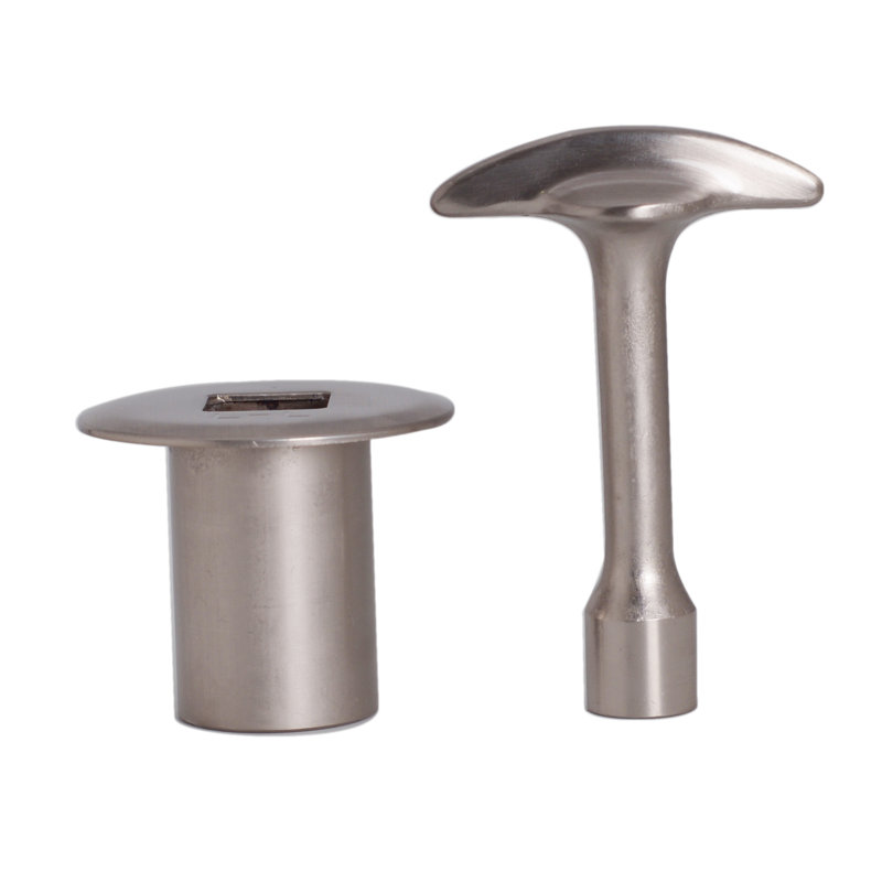 Ensemble de garniture de clapet à cloche pour foyer 3/4 po NPSM, Nickel satiné