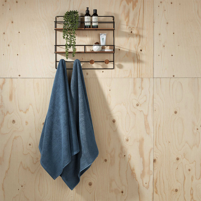 Brixton Bath Towel, Slate, Bath Towel