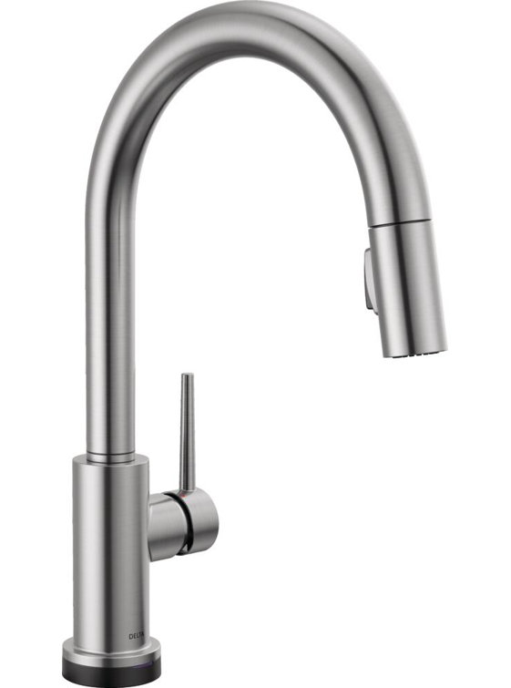 Trinsic Pull Down Sprayer Touch and Voice Control Kitchen Sink Faucet, Touch Control Kitchen Faucet