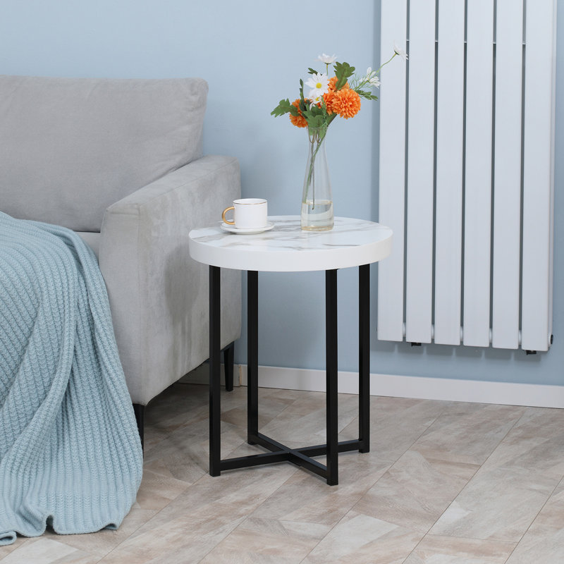 Kazal Cross Legs End Table