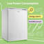 Living and Home 88 L Freestanding Mini Fridge