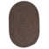 Abey Wool Blend Reversible Area Rug - Bark Brown