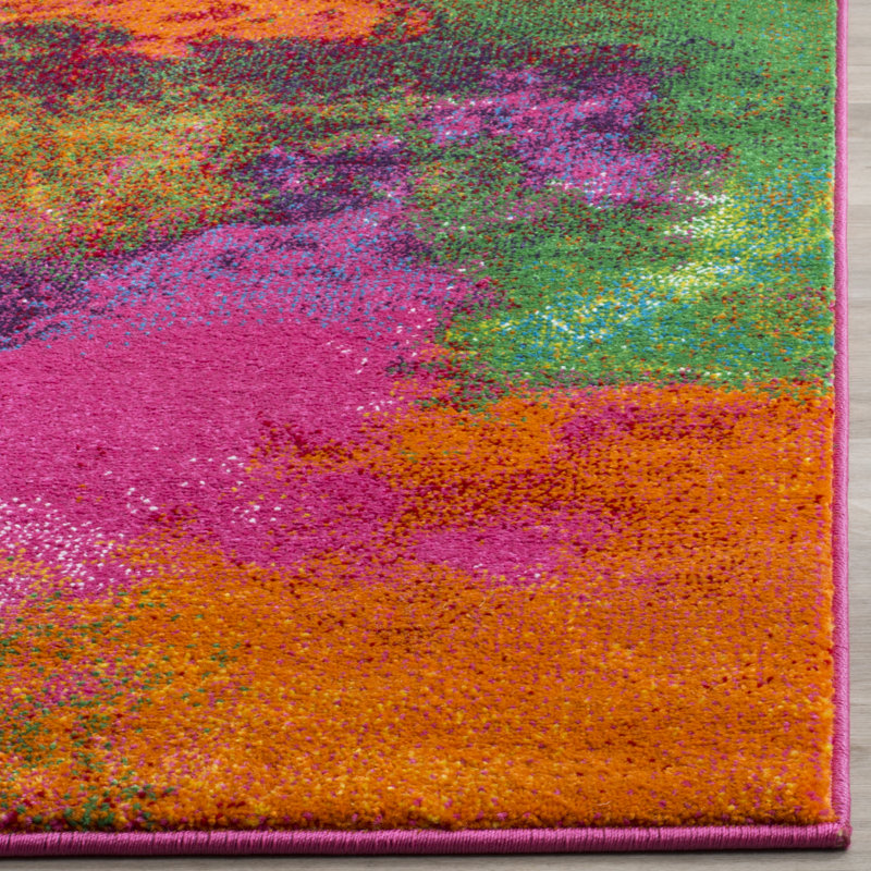 Parkins Abstract Area Rug, Rectangle 122 x 183 cm