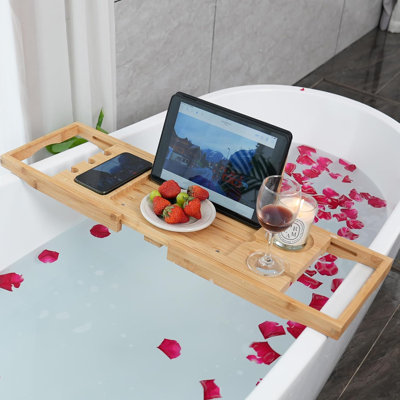 Freestanding Bathroom Accessory Tray