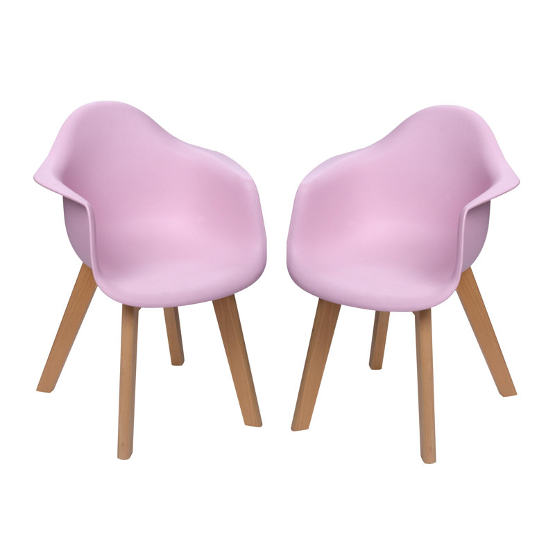 Chaise pour enfants Gearld, Rose