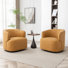 Fauteuil demi-tonneau pivotant de 32 po Tybias