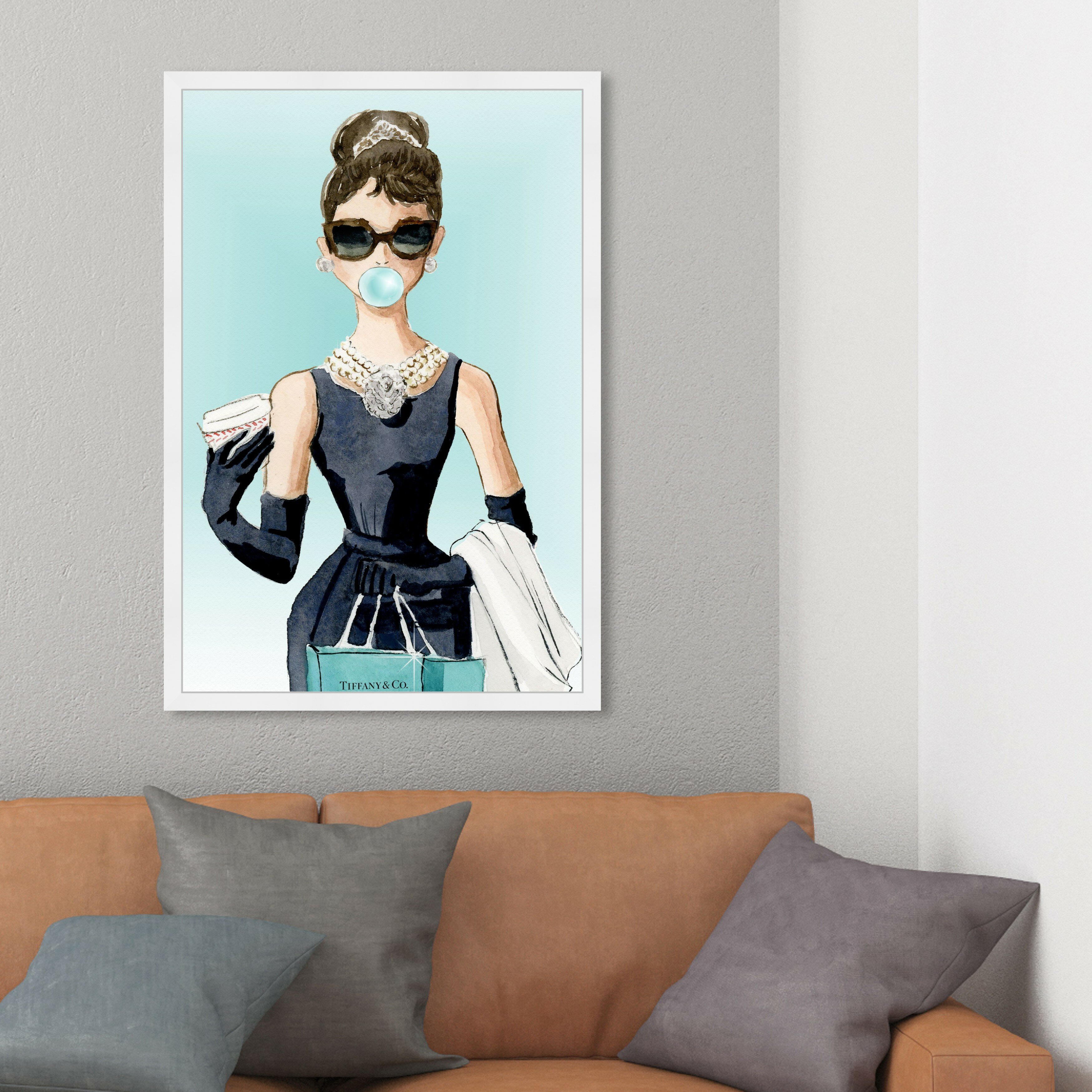 Oliver Gal Bubble Gum Jewelry On Canvas Print & Reviews | Wayfair