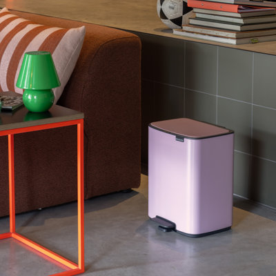 Bo Step On Trash Can, 3.2 Gallon (12 Liter)