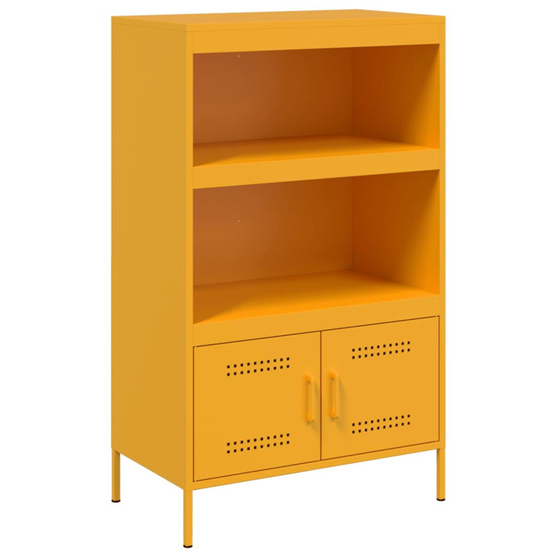 Storage Cabinet, Mustard yellow