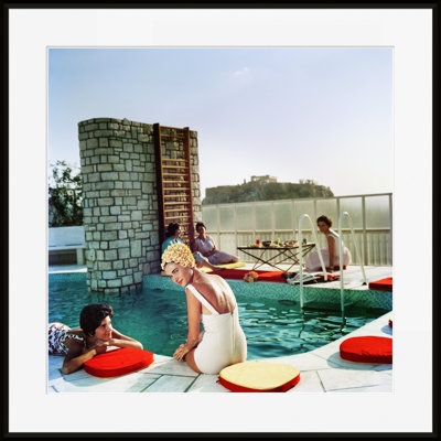 Penthouse Pool Print by Slim Aarons