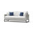 Sameko Sunbrella Outdoor 78In. Sofa-100515008-100515002