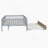 Wood Daybed With Trundle And Fence Guardrails-1509669592