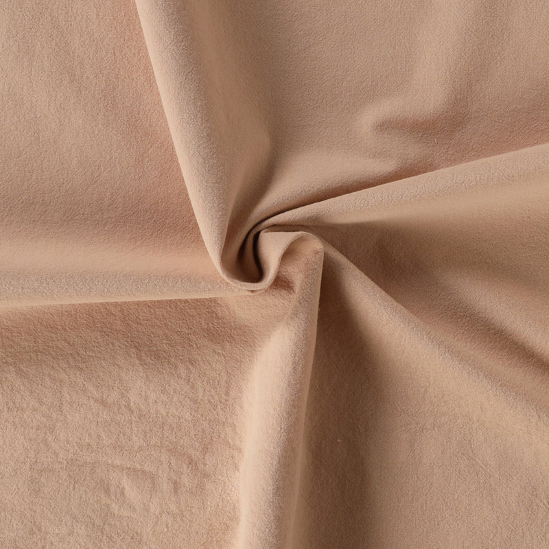 Ensemble de housse de couette 100% coton beige délavé à la pierre (1 pièce, 55,1 po x 78,7 po), comprend 1 taie d'oreiller (23,6 po x 23,6 po) | Teinture réactive, lavable en machine à 86 ° F, sans repassage, compte de 155 fils | Douceur luxueuse pour les chambres confortables