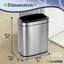 Poubelle ouverte en acier - 5,3 gallons